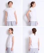 USE天竺　フレンチスリーブプルオーバー