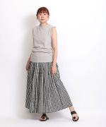 USE天竺　ノースリーブプルオーバー