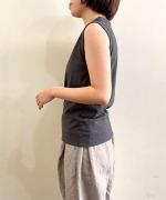 USE天竺　ノースリーブプルオーバー