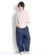 USE天竺　モックネックプルオーバー