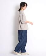 USE天竺　モックネックプルオーバー