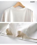 USE天竺　モックネックプルオーバー