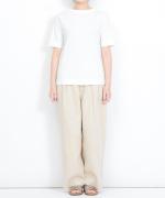 USE天竺　5分袖ボトルネックT