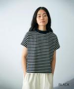 アメリカンヴィンテージ　太ボーダー　モックネック