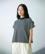 アメリカンヴィンテージ　太ボーダー　モックネック