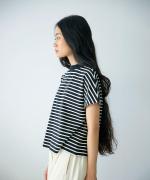 アメリカンヴィンテージ　太ボーダー　モックネック