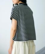 アメリカンヴィンテージ　太ボーダー　モックネック