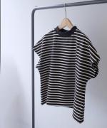 アメリカンヴィンテージ　太ボーダー　モックネック