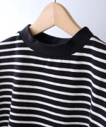 アメリカンヴィンテージ　太ボーダー　モックネック