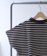 アメリカンヴィンテージ　太ボーダー　モックネック