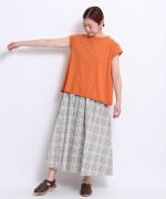 USE天竺　フレンチスリーブプルオーバー