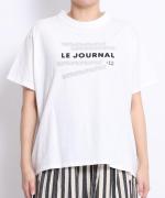 ジョワコットン　プリントTシャツ　ロゴ