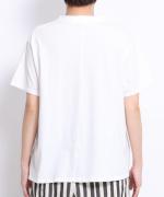 ジョワコットン　プリントTシャツ　ロゴ