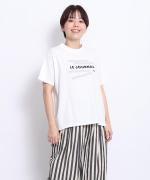 ジョワコットン　プリントTシャツ　ロゴ