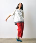 USE天竺　プリントTシャツ