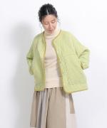 接結キルト　2WAYカーディガン