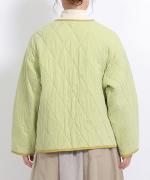 接結キルト　2WAYカーディガン