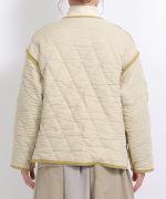 接結キルト　2WAYカーディガン