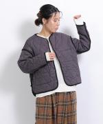 接結キルト　2WAYカーディガン