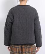 接結キルト　2WAYカーディガン