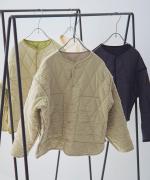 接結キルト　2WAYカーディガン