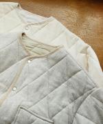 接結キルト　2WAYカーディガン