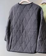 接結キルト　2WAYカーディガン