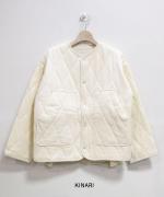 接結キルト　2WAYカーディガン