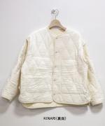 接結キルト　2WAYカーディガン