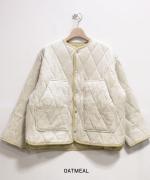 接結キルト　2WAYカーディガン