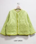 接結キルト　2WAYカーディガン