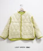 接結キルト　2WAYカーディガン