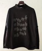 ふわふわ裏毛　プリントプルオーバー