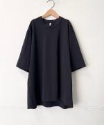 微強撚綿天竺 クルーネックプルオーバー