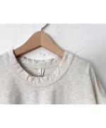 微強撚綿天竺 クルーネックプルオーバー