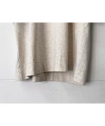 微強撚綿天竺 クルーネックプルオーバー