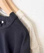 微強撚綿天竺 クルーネックプルオーバー