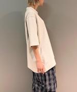 微強撚綿天竺 クルーネックプルオーバー