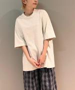 微強撚綿天竺 クルーネックプルオーバー