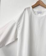 エアベント・メッシュタフタ クルーネックプルオーバー