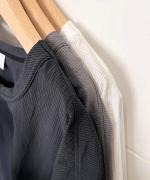 エアベント・メッシュタフタ クルーネックプルオーバー