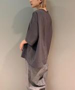 エアベント・メッシュタフタ クルーネックプルオーバー