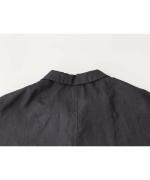 スラブトリアセテート・ガーゼ 一枚襟シャツ