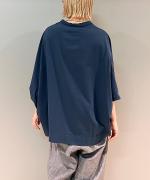 コットンポーラル天竺 ドルマンスリーブプルオーバー