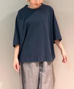 コットンポーラル天竺 ドルマンスリーブプルオーバー