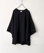 コットンポーラル天竺 ドルマンスリーブプルオーバー