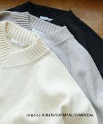 コットンカシミヤ V衿プルオーバー