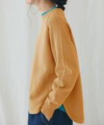 コットンカシミヤ プルオーバー