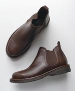 stitch side goa ankle boots