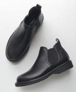 stitch side goa ankle boots